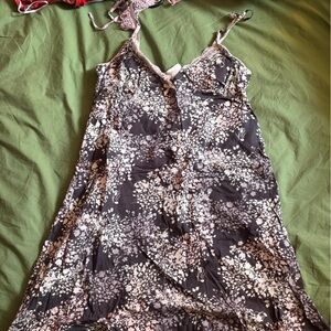 Floral Spaghetti Strap Dress